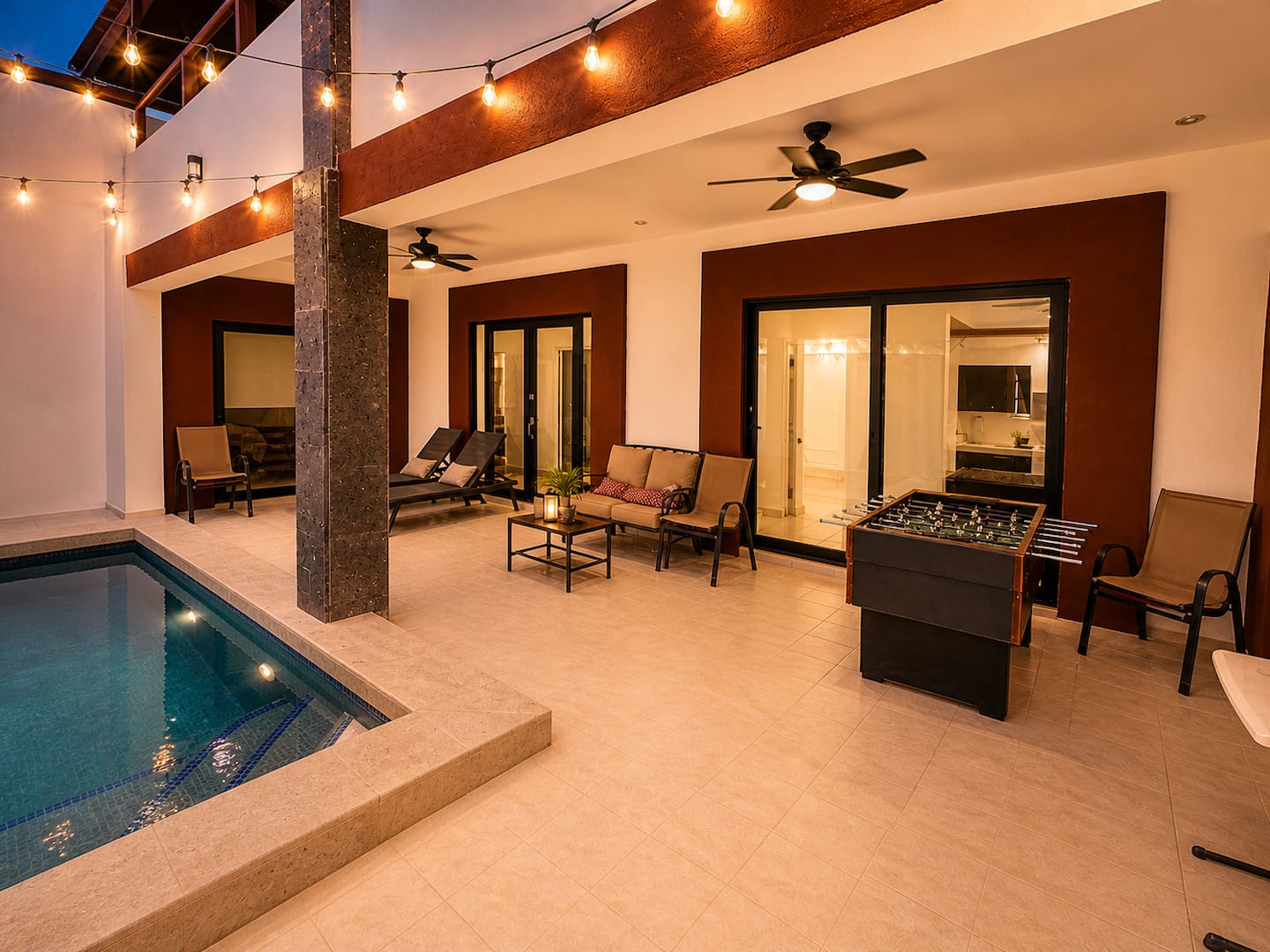 Alberca privada de Casa Perseus